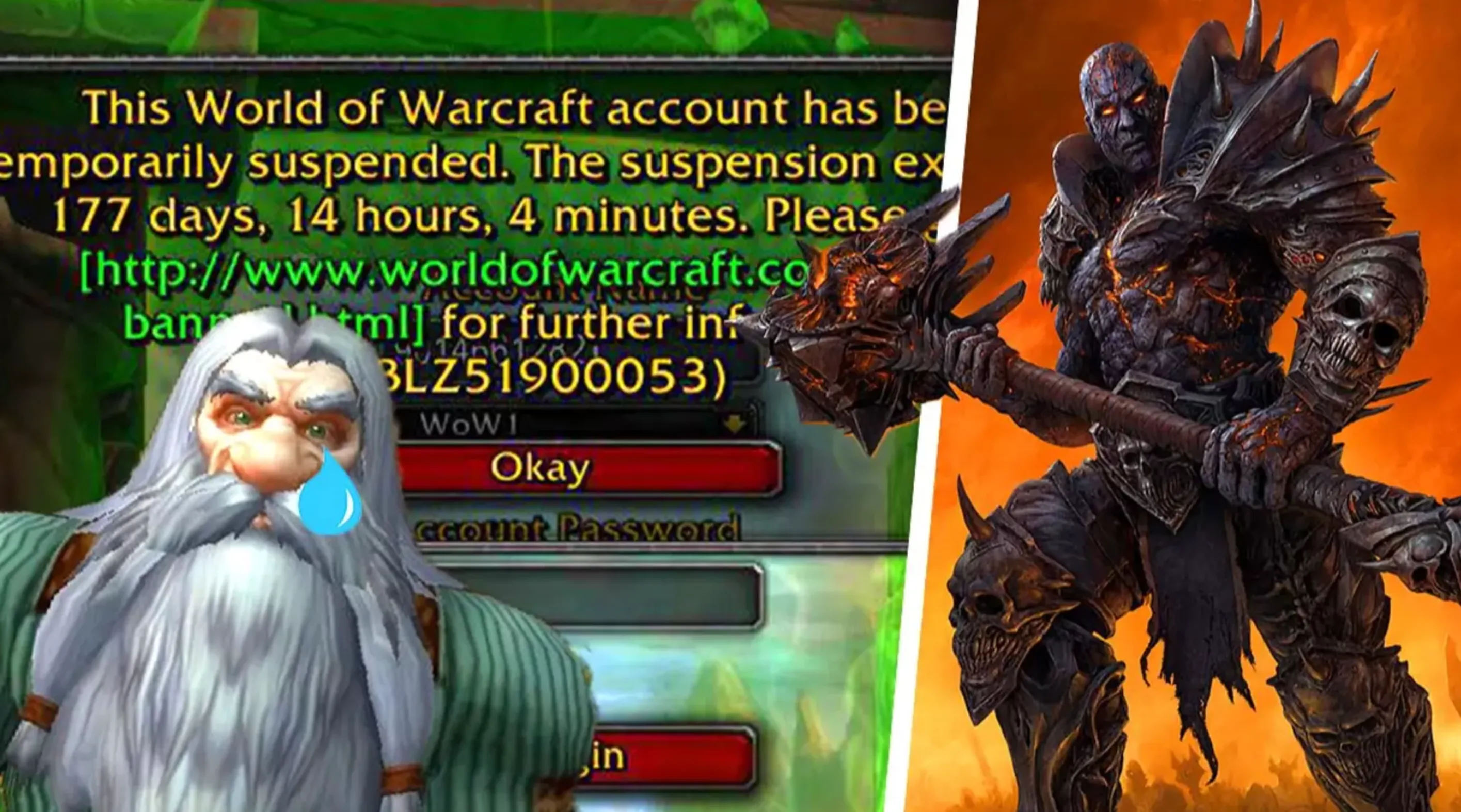 why i got banned in wow